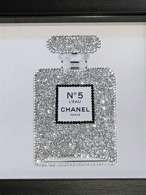 chanel perfume bottle wall art|chanel scented bottle wall art.